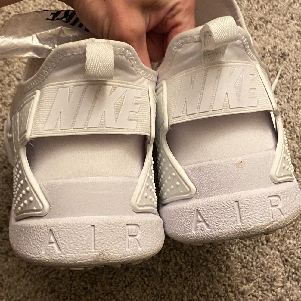 Nike Air Huarache Ultra Triple White Men’s 13 - Picture 5 of 9